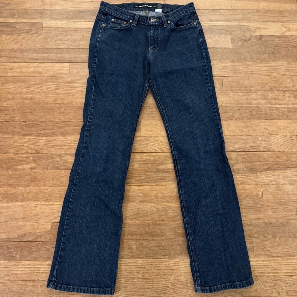 DKNY So-Low-Lita dark wash boot cut jeans pants size 8
b44